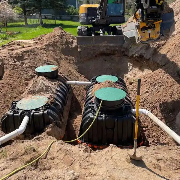 septic tank services Iron Mountain Lake